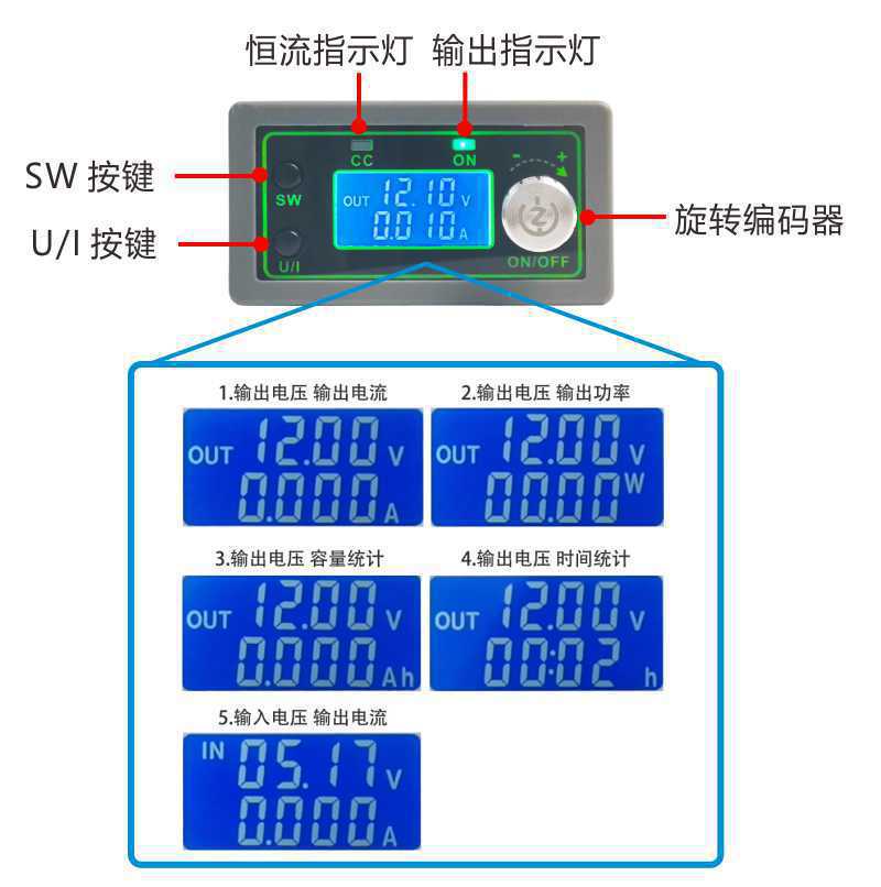 Moduł zasilania o regulowanej  – Step Down Dc Power Supply Module 1000W recenzja i cena